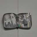 Lictin Baby Healthcare and Grooming Kit, 26 in 1 Rechargeable Nail Trimmer Electric Set, Safe File with Auto Light, Newborn Nursery Health Care Portable Safety Set for Infant Toddlers Boys Girls, Grey