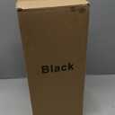 YU LI 3DH Peel and Stick PVC Slat Wall Panel 236"x15.75" Self-Adhesive Thick Faux Black Wood Grain Wallpaper Panel 3D Soundproof Wall Panels for Walls & Ceilings