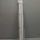 No Drill Cordless Vinyl Mini Blinds,White,41.5" W x 48" H