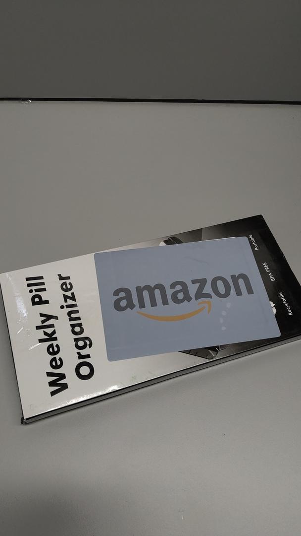 Fullicon Extra Large Weekly Pill Organizer 4 Times a Day, XL Large Pill Box, 7 Day Medicine Organizer, Pill case for Vitamin/Fish Oil/Supplements (Black)