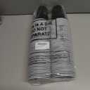 100 Pcs Graduation Cups Class of 2025 Party Plastic Cups 12 oz Graduation Decorations Congrats Grad Disposable Tableware Hot Cold Drinks for School Supplies Festive Celebration(Black)