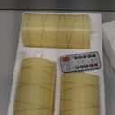 DRomance Flameless Flickering Candles String Light with Remote Timer Set of 3 Battery Operated LED Pillar Candles Real Wax 3D Wick Yellow Light Christmas Holiday Decor(3 x 5, 6, 6.8 Inch)