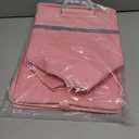 Fireproof Document Box, Fireproof Organizer Safe Box with Lock, Portable Office Storage Cabinet for Hanging Letter/Legal Folder 16.1 x 12.9 x 11in(Pink)