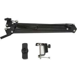 Phone Holder for Live Streaming | Ergonomic Flexible Arm with Sturdy Clamp | Adjustable Phone Stand for Desk/Bedroom/Kitchen | Easy Install Mobile Bracket for Video Watching