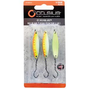 Celsius CE-BOJ316-GUV Boji Blade 3/16th - Green UV, 3 Pcs 2 Pack