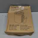 Trash Can for Car with Lid, Leakproof & 100% Silicone Can, 2 Gallon, Black