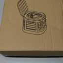 Tfulad Camping Toilet for Adults - Portable Folding Toilet with Lid,Travel Portable Potty for Adults,Porta Potty Car Portable Potty