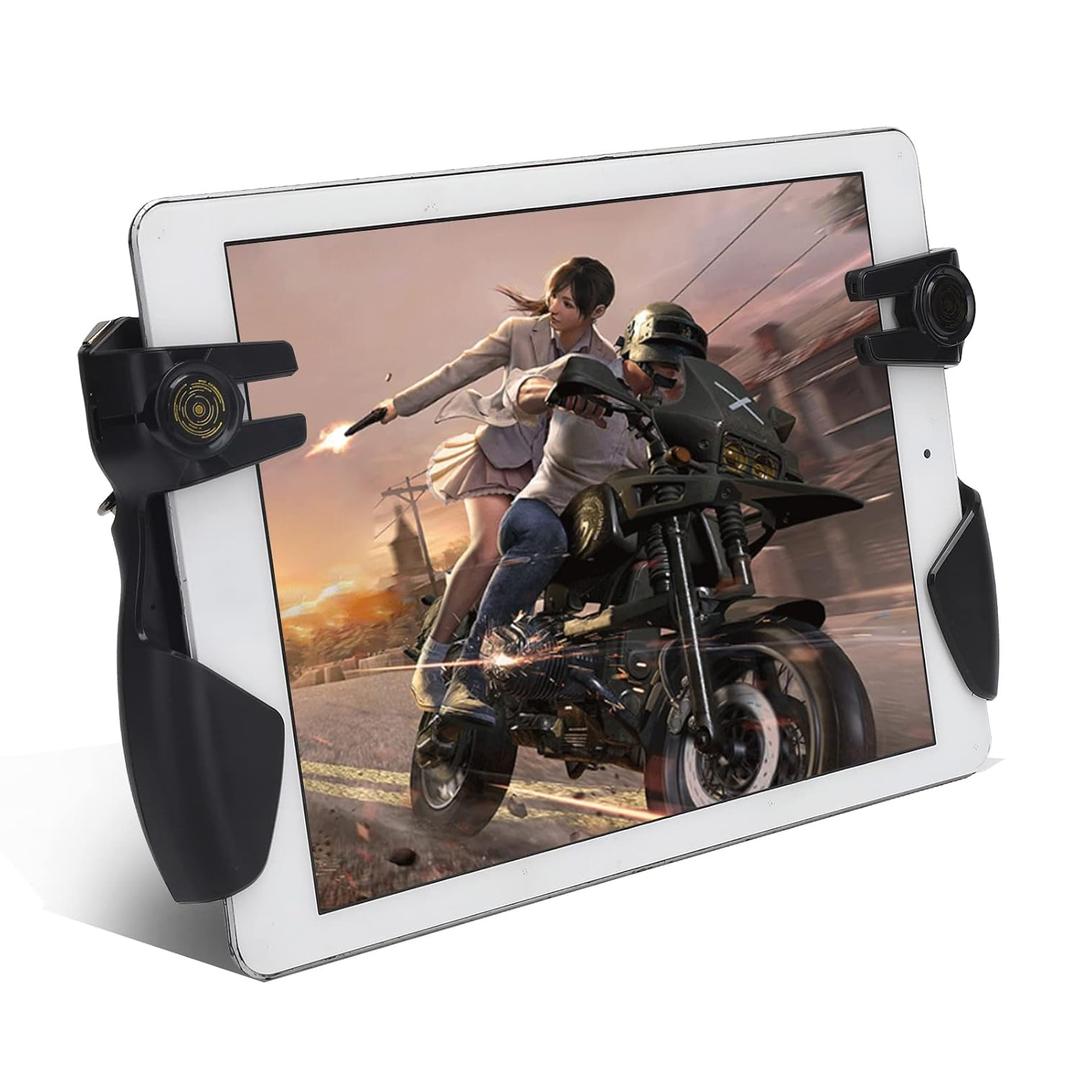 Kafuty-1 Game Controller Six Finger Trigger Gaming Joystick Handle, Mobile Game Handle Controller for PUBG, Ergonomic Shooting Button Trigger Game Controller