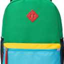 Little Kids Backpack for Boys or Girls, Toddler School Bag Fits 3 to 6 years old, Green, 15 Inch