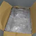 JollyPack 4 Pack Clear Plastic Storage Bins, Pantry Organizers and Storage with Handles, Clear Storage Containers for Fridge, Kitchen, Cabinet, Bathroom and Office (4pack 11.2"Lx 7.5"W x 6" H)