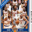 Trends International NBA New York Knicks - 2026 NBA Finals Champions Wall Poster, 34L x 22.4W, Gray Framed Version