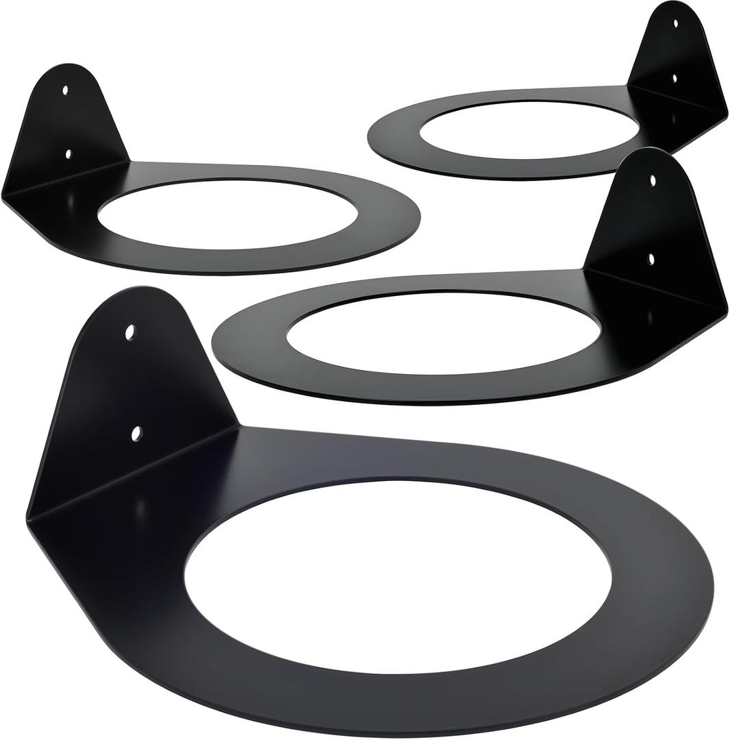 4 PCS Medicine Ball Holder Wall Mount, Slam Ball Rack & Wall Ball Holder, Heavy Duty Med Ball Rack for Home Gym Fitness Storage