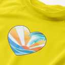 Kanu Surf Girls' Karlie Rash Guard UPF 50+ Sun Protection Short Sleeve Swim Shirt (14-16)