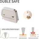 6PCS Ceramic Box Cutter, Retractable, Box Opener, Built-In Magnetic, Mini Cute, Safety, Small Box Cutter for Women, Package Opener Tool