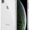 TUDIA Ultra Thin TPU Clear Case Compatible with iPhone Xs MAX Case (2018), Lightweight Shockproof Ultra Slim Clear TPU Transparent Protective Cover