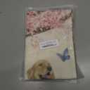 2 x DLZDN Hello Spring Dog Garden Flag Golden Retriever Floral Flag 1218 Inch Double Side Vertical Burlap Farmhouse Yard Flag Seasonal Outdoor House Decoration