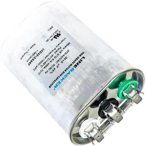 35, 370, 440, LCD35, 5X440, C22, EIA-456A Compatible with Supco Capacitor Oval Dual Run + 5 uf mfd/Volts for HVAC Motors