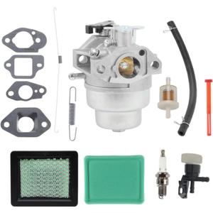 ANTO GCV 160 Carburetor for Honda GCV135 GCV160 Pressure Washer HRB216 HRR216 HRS216 HRT216 HRZ216 Lawn Mower with 16950-ZM0-003 Petcock Air Filter Kit