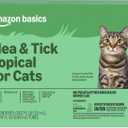 Amazon Basics Preventative Flea and Tick Topical Treatment for Cats (Over 1.5 lbs), Fast Acting and Long Lasting, 6 Count