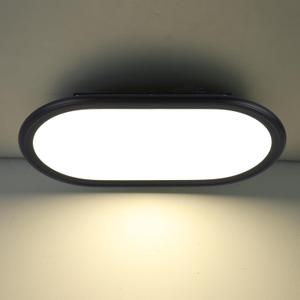 12V RV 13inch Super Slim LED Pendant Ceiling Light Fixture, 12V RV Interior Light Fixture with On&Off Switch, 12Volt Ceiling Mount Ceiling Fixture, Dimmable, 4000K for Motorhome Camper Trailer, Oval Shape