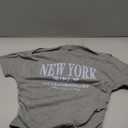 Girl's Letter Print Off The Shoulder T Shirt Short Sleeve Ruched Summer Street Crop Tops (Grey) 15y