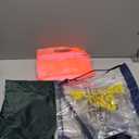 Set of 10 Mix of Small Bags, Tote Bags, Clear, Beige, Green, Orange, Grey, Mixed Colors