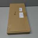 Set of 2 Lighted Christmas Tree Table Decoration with Golden Star Battery Operated Tabletop Prelit Mini Xmas Tree with LED Light up Desk Ornament for Home Mantel(Triangle,Gold)