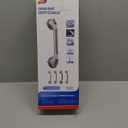 Grab Bars for Bathtubs and Showers 2 Pack Shower Handle, Heavy Duty Suction Grab Bar Bath Handrails for Seniors and Elderly, Bathroom Safety Grip No Drilling Waterproof Removable, Grey (Gray)