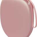 Headphone Headset Case Compatible with JBL/Anker/Sony/BERIBES/KVIDIO Wireless On-Ear Headphones, Rose Gold