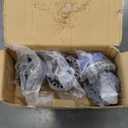 SALI 6 Pack Wire Cup Brush, 4 Inch Twisted Knotted Cup Brush for Grinders, with 5/8-11 Inch Arbor for Heavy Cleaning Rust, Stripping and Abrasive, for Angle Grinder