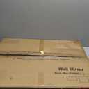 KOHROS Frameless Oval Mirror 20" x 28" Bathroom Wall Mirror w/Polished Beveled Edge, Anti-Rust, Tempered Glass (Silver)