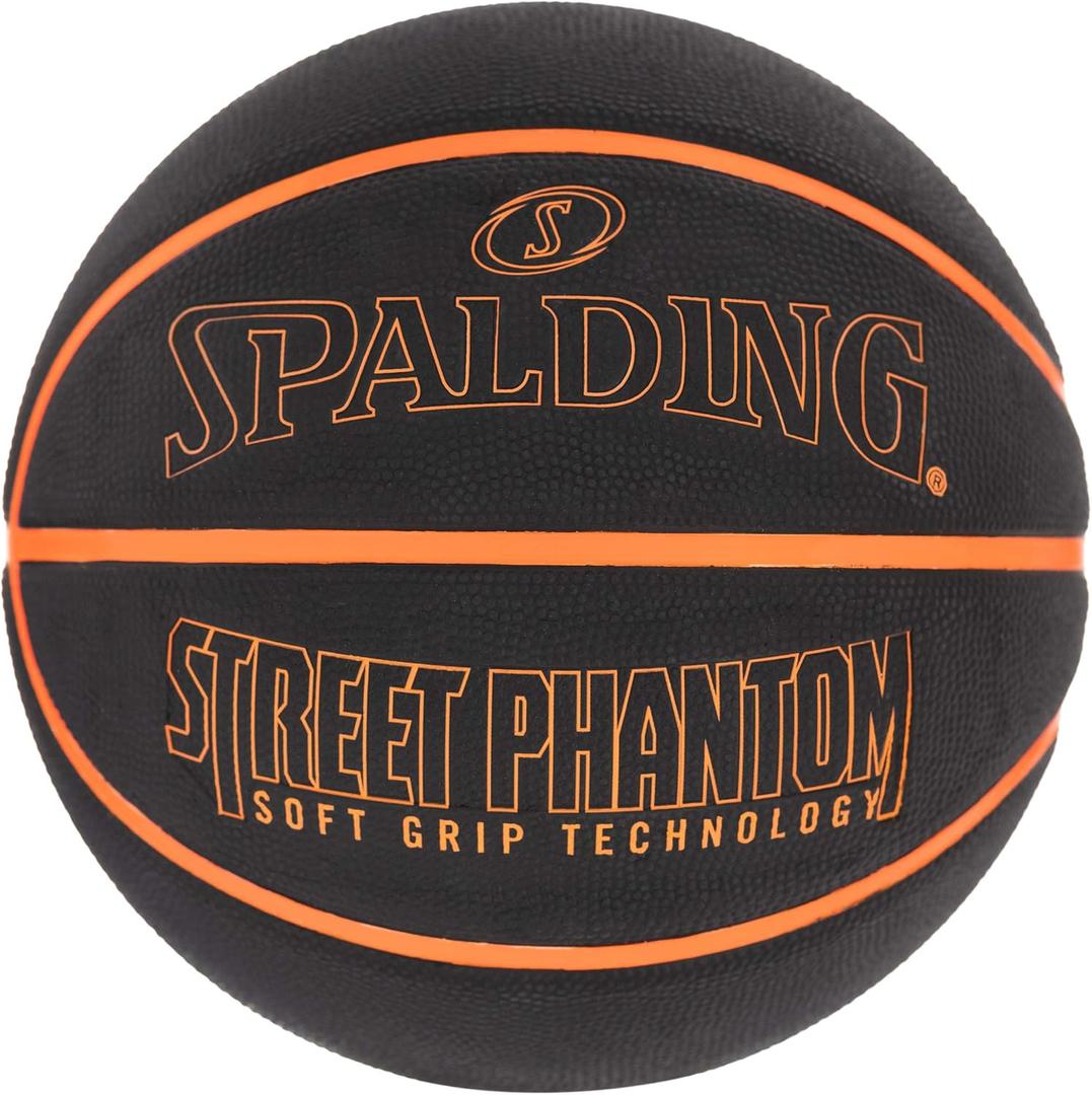 Play Spalding Street Phantom Outdoor Basketball Neon Orange 29.5"