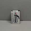 kkhouse Stainless Steel Coffee Pot Mocha Espresso Latte Percolator Stove Coffee Maker Pot Percolator Drink Tool Cafetiere Latte Stovetop (100ml)