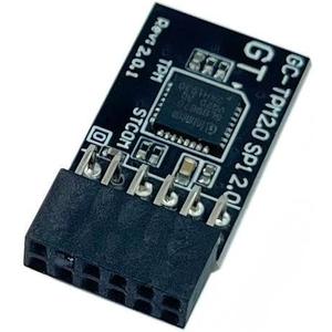 TPM 2.0 Module TPM SPI 12Pin Module for Gigabyte Motherboard B650 Gaming X AX B650E for AORUS B650M Gaming Z690 UD AX, Z690 AERO Z690M for AORUS Elite Z790 Compatible with GC-TPM2.0 SPI 2.0