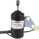 Fuel Shut Off Solenoid Compatible with Kubota BX2230D RTV900R RTV900T B7410D BX1500D BX1800D Z482 Z602 D722 D902 D782 D622 Z402 12Vdc Replaces 16851-60014 16851-60012 052600-4531