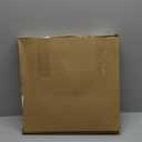 PATIKIL Drum Lamp Shades for Table Lamps 12"x12"x8" Linen Lampshade Easy Assembly Lamp Shade with E27 to E26/E14 Adapters for Floor Lamps Bedside Lamps Pendant Lights, Cream (1.65" Spider)