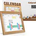 Calycal 10.1" Wall Planner Digital Calendar - Schedule Management, Chore Chart, Meal Planner, To Do List, and Digital Photo Frame,Smart Touchscreen Interactive Display, Perfectly Matches Home Decor