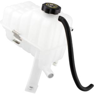 BOXI Coolant Reservoir Bottle Tank With Cap & Sensor For Cadillac Escalade / for Chevy Avalanche/ Chevy Pickup/ Silverado/ Suburban/ Tahoe / for GMC Sierra/ Yukon/ Yukon XL | 15808716 15075118