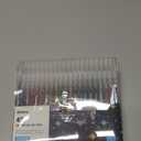 Grabie 42 Capped Glitter Gel Pen Set, 18 Iridescent&24 Essential Color Pens, Smooth Rollerball Tip, Metallic Sparkly Gel Pens for Coloring, Set of 42 Gel Pens Colored