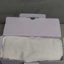 THREAD SPREAD 100% Organic Cotton Sheets - Organic Cotton Percale Weave Sheet Set, Soft, Cooling, Crisp & Breathable, 16" Deep Pocket Hotel Quality Bedding Set - 4 PC, Queen White