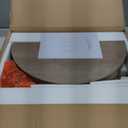 Side Table Set of 2, Small Round End Table with Storage Shelf for Small Space, 2-Tier Bedside Table Sofa Couch Table, Nighstands Set of 2 Accent Table for Living Room, Bedroom, Grey