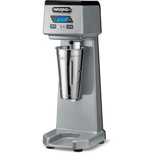 Waring Commercial WDM120TX Heavy-Duty Single 1Hp Spindle Drink Mixer with Countdown Timer, Digital Display, Automatic Start/Stop, 120V, 5-15 Phase Plug, 22" x 9" x 10.38"