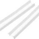 MECCANIXITY 5000Pcs Standard Tagging Gun Fasteners,0.4 Inch White Garment Tags Label Gun Plastic Refills, Fabric Tag Attachments Gun Barbs for Clothing, Retail, All Price Tags