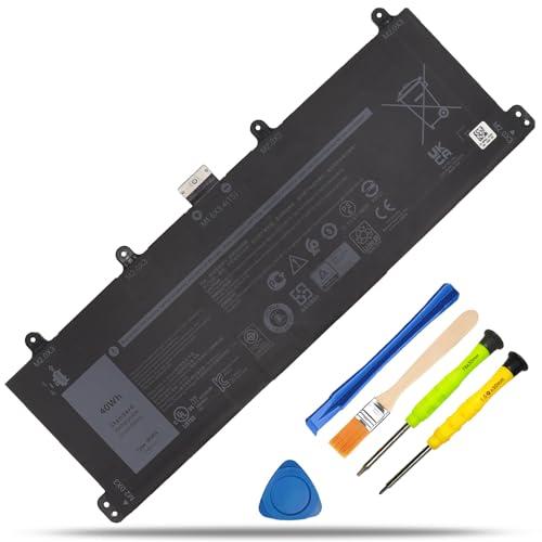 RHKRKQN 9F4FN Laptop Battery Replacement for Dell Latitude 7320 Detachable Inspiron 14 3420 Series 09F4FN 2VKW9 8PK6G 7.6V 40Wh 5000mAh