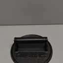 Cuisinart 6.5" Cast Iron Smashed Burger Press, Round Flat Edge Grill Press for Crispy Smash Burgers, Burger Tool for Grill and Griddle Accessories, for BBQs and Tailgates