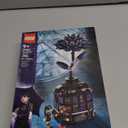 LEGO Wednesday Black Dahlia Flower Building Toy - Pretend Play Set for Girls & Boys, Ages 9+ - with Wednesday Addams & Professor Minidolls - Building Blocks for Kids - Gift Idea for Birthdays - 76784