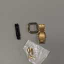 BINLUN Compatible with Apple Watch Band 49mm 46mm 45mm 44mm 42mm 41mm 40mm 38mm Stainless Steel Metal Watch Strap with TPU Watch Case Compatible with iWatch Series Ultra/11/10/9/8/7/SE2/SE/6/5/4/3/2/1 (Gold)