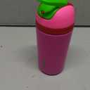 Owala Kids Flip Insulated Stainless-Steel Water Bottle with Straw and Locking Lid, 14-Ounce, Pink/Purple (All the Berries)
