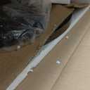 HOOBRO Round Bar Table, 35" Tall Pub Table, Cocktail Table with Base, Stable Counter Table with Non-Slip Base for Narrow Space, Bar Height Table for Kitchen, Easy to Assemble, Rustic Brown BF57BT01