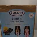 Graco Slimfit 3-in-1 Convertible Car Seat, Slim Car Seat with Space-Saving Design, Highback Booster Seat with 10-Position Headrest, Rear Facing and Forward Facing Carseat, Jarret, Manufacture Date: 02/13/2026
